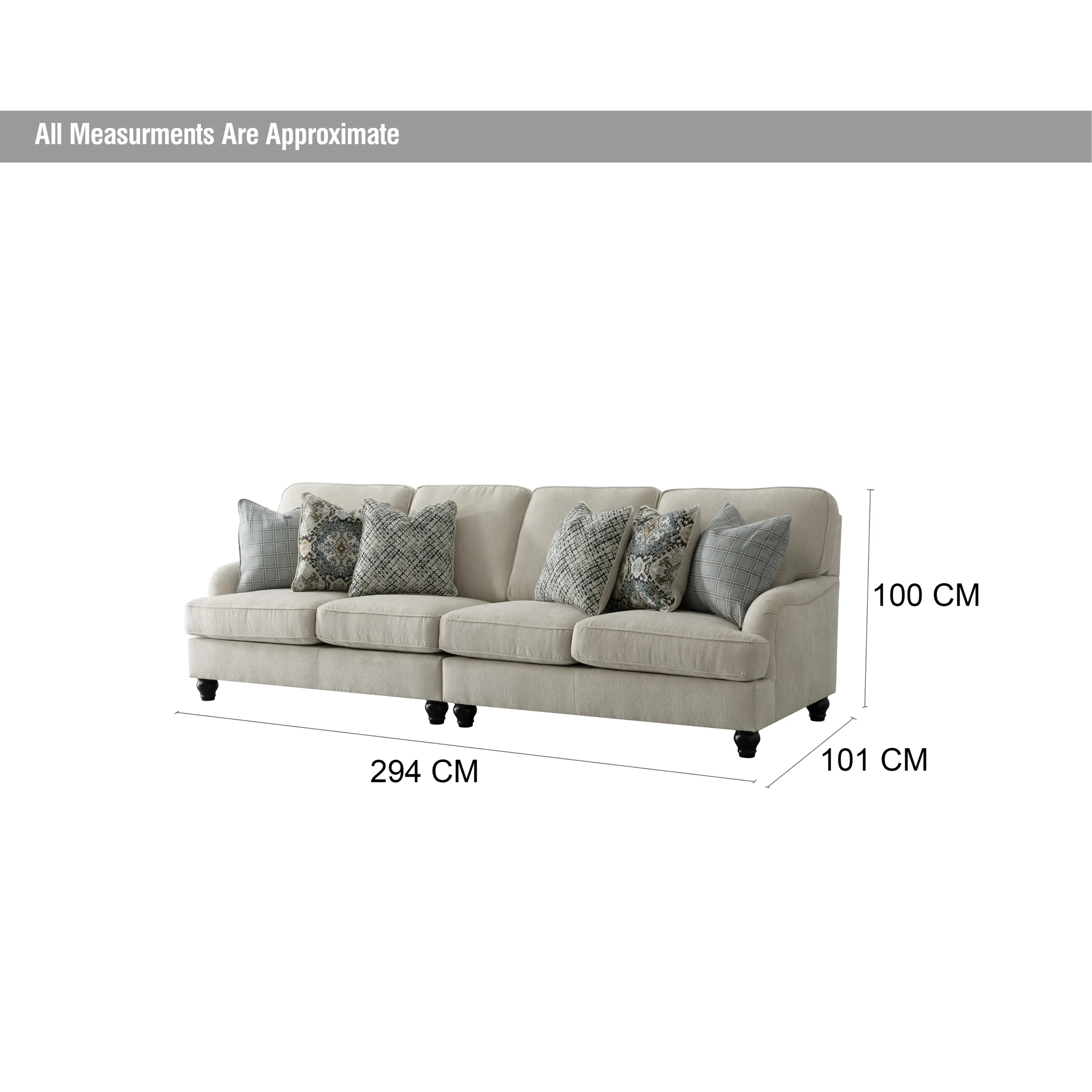 Hamsa 4seater Dim United Furniture