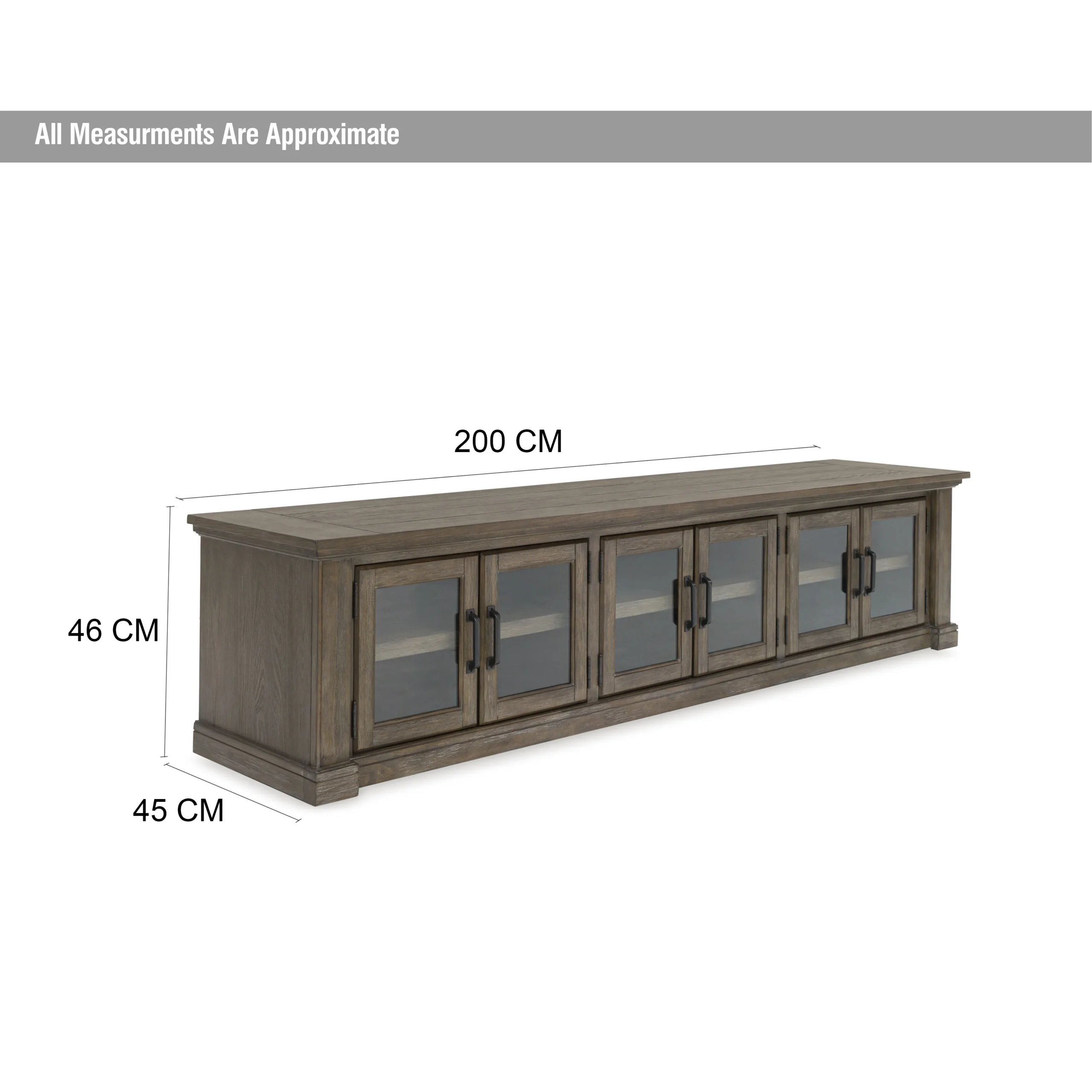 Johnelle Large Tv Dim United Furniture