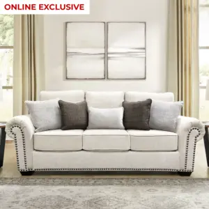 Meharry 3 Seater Sofa - Linen