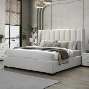 Rubens Super King Bed - Ivory