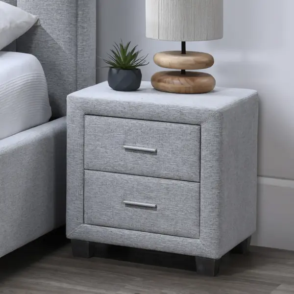 Selma Night Stand - Grey