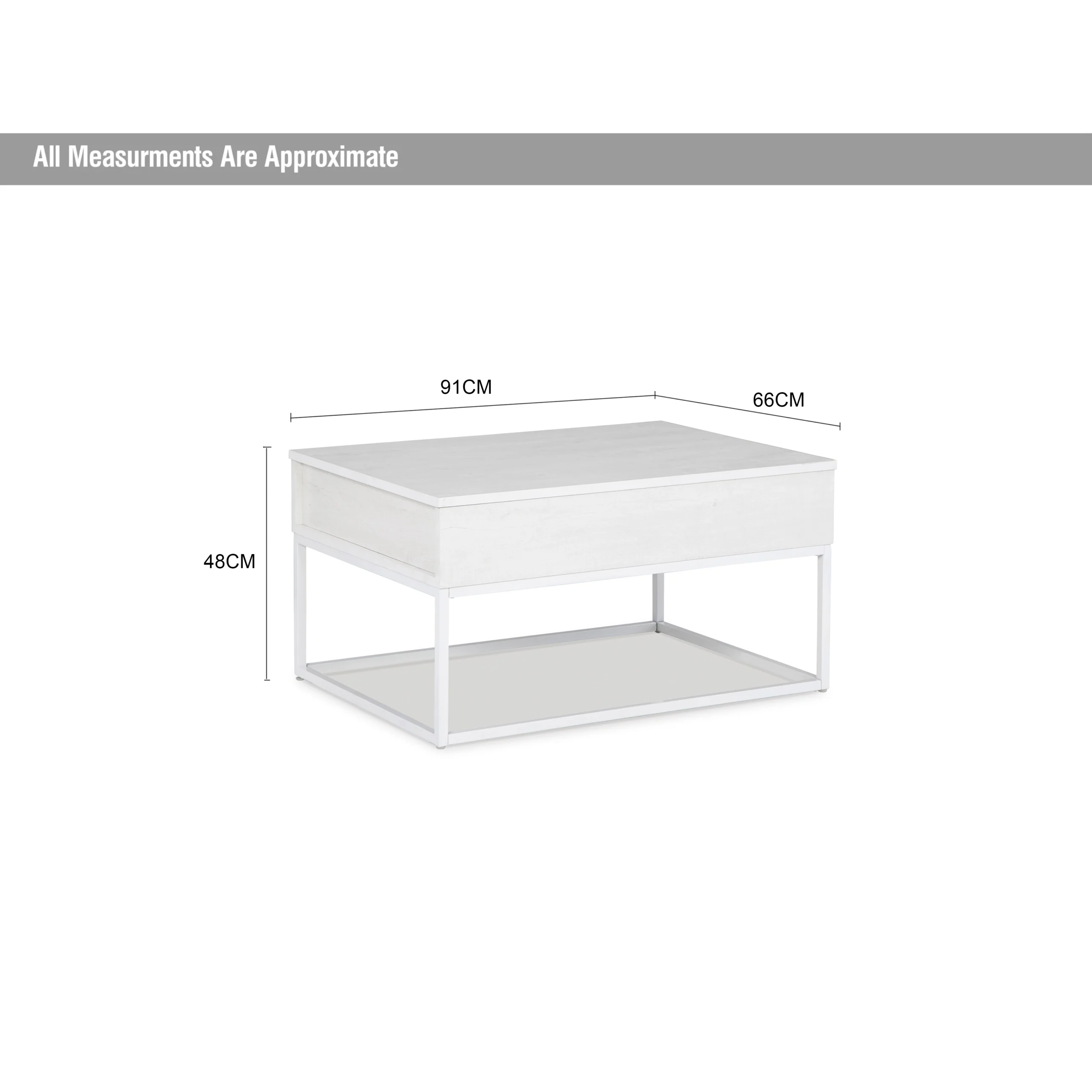 Deznee Lift Top Cocktail Table Dia United Furniture
