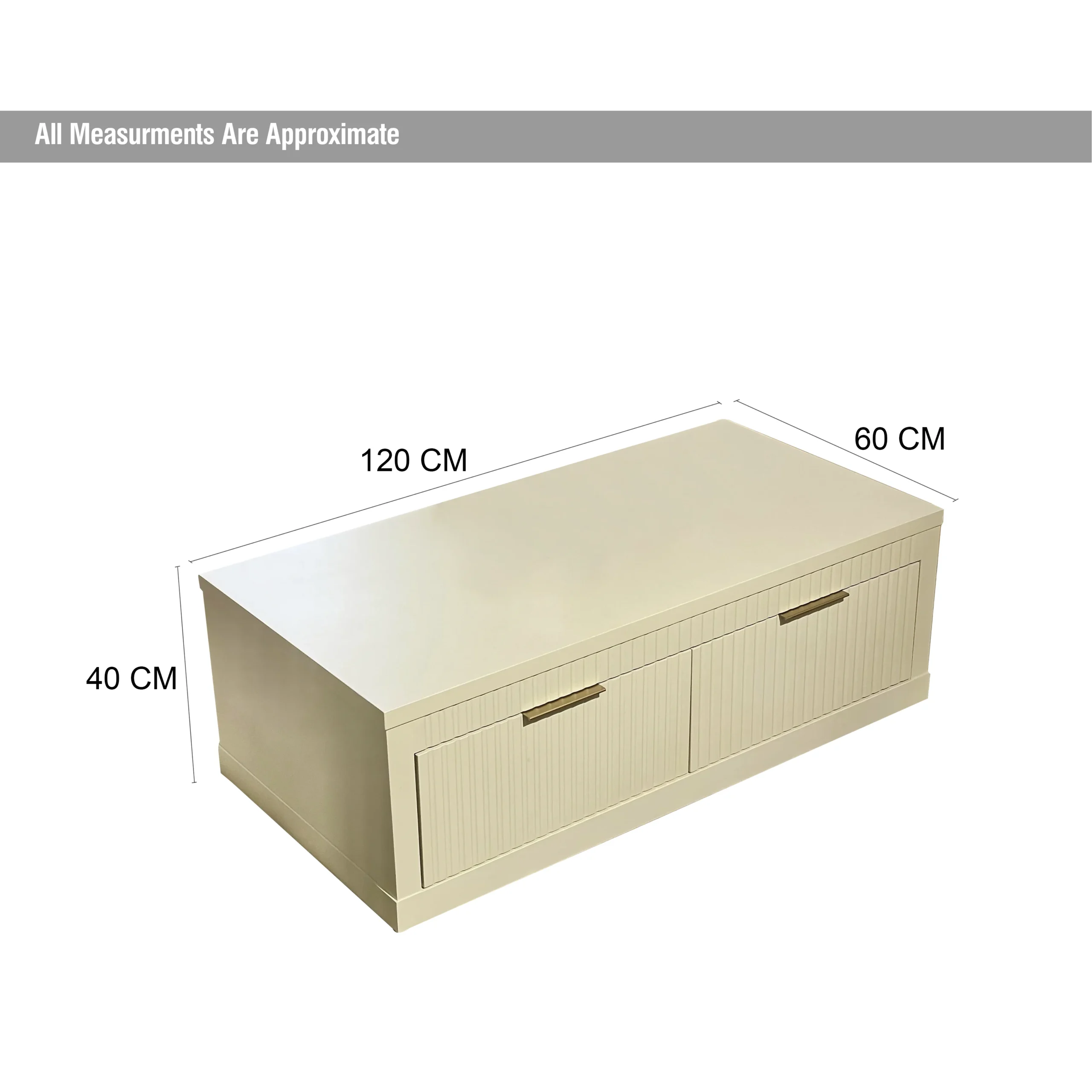 Flute Coffee Table Dim United Furniture