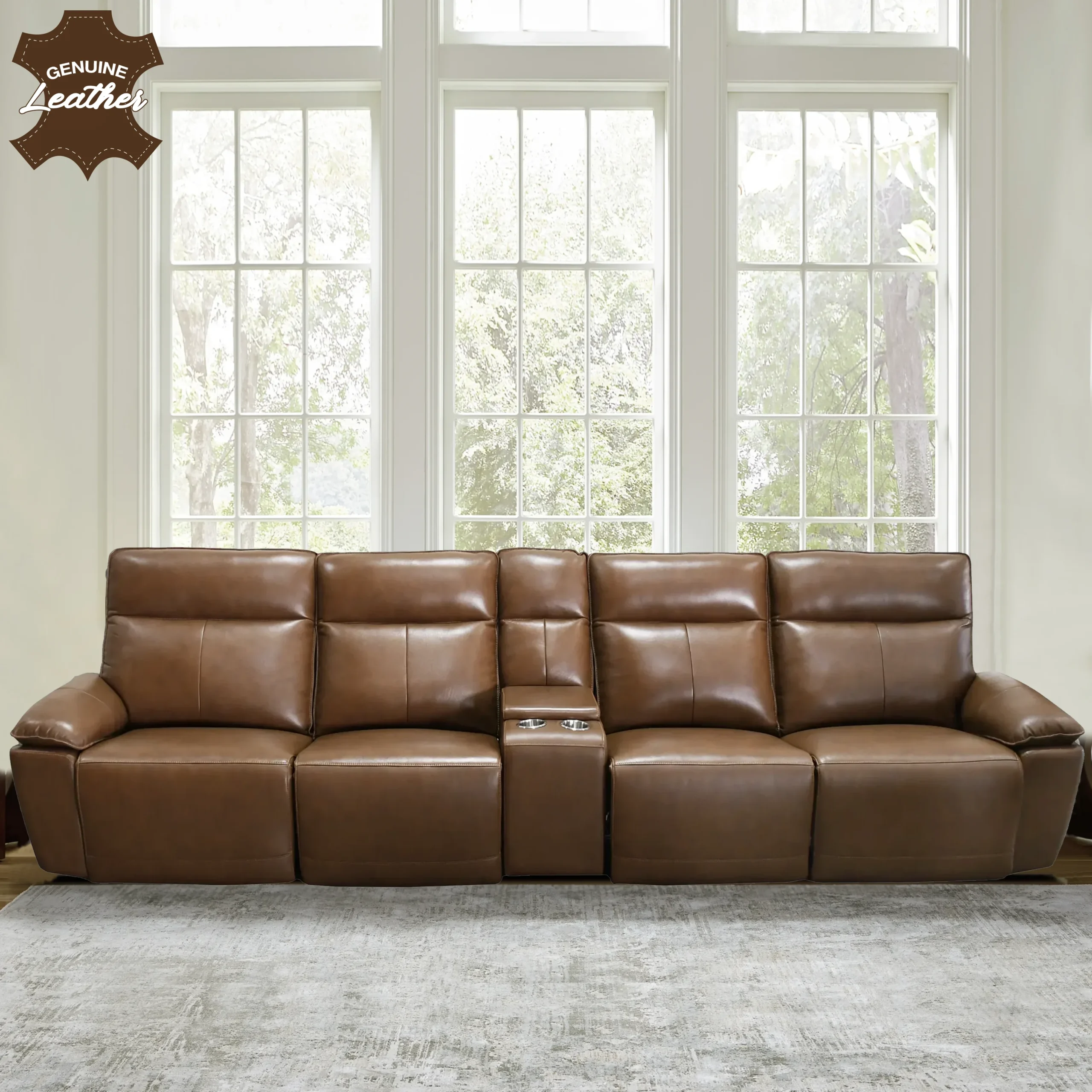Garwe 4seater Brown  United Furniture