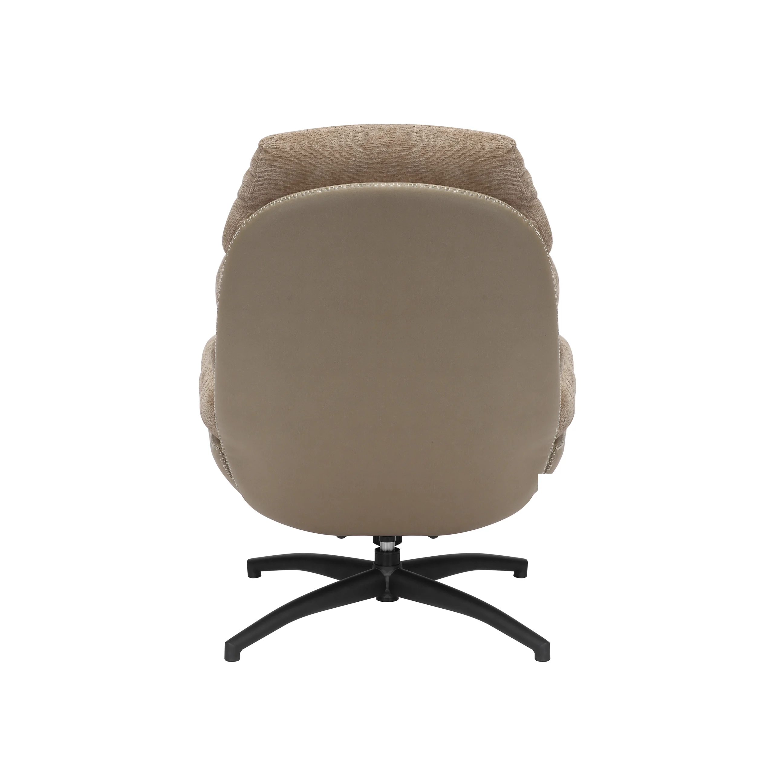 Howell Swivel Accent Chair Beige Back United Furniture