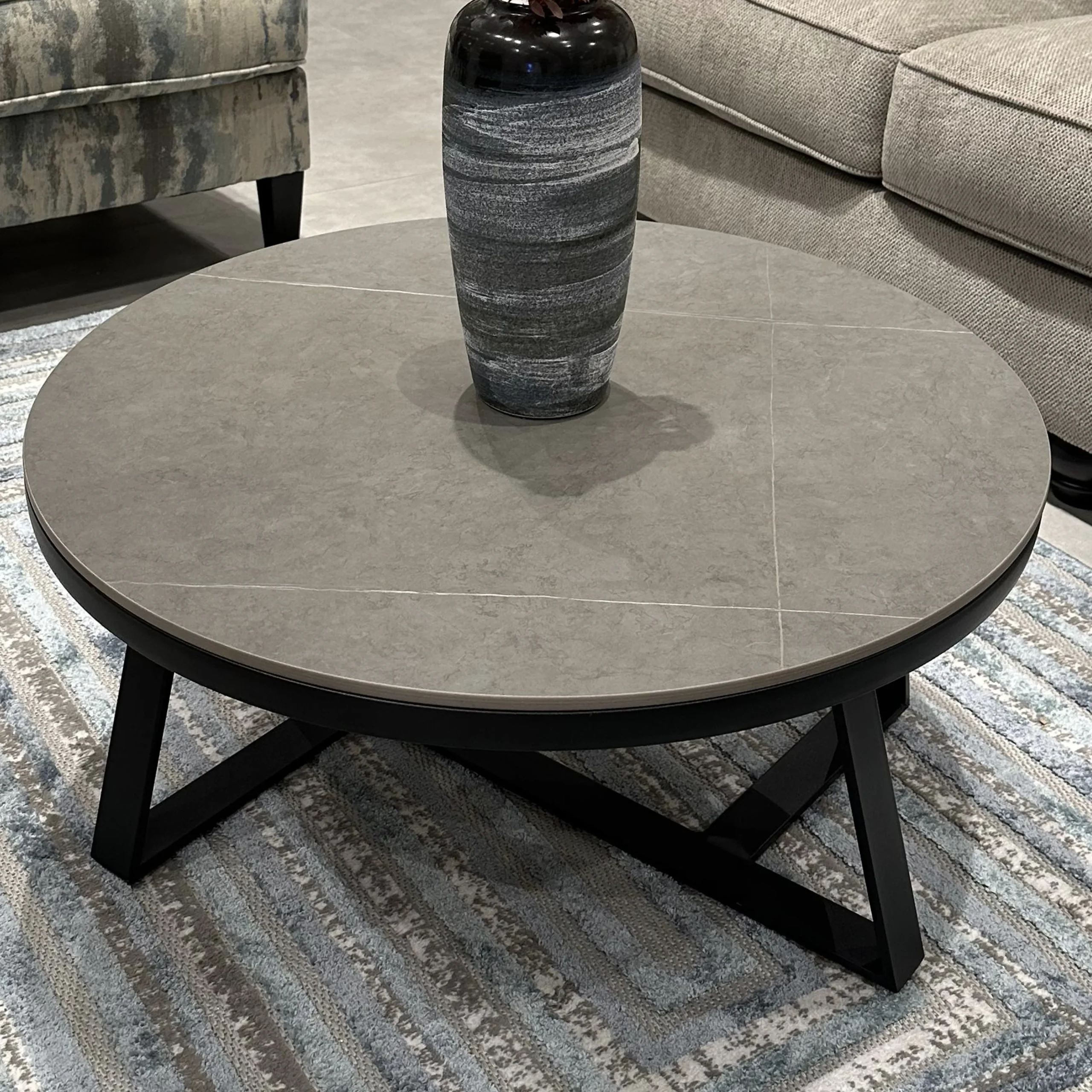 Judd Round Coffee Table Set 10 United Furniture