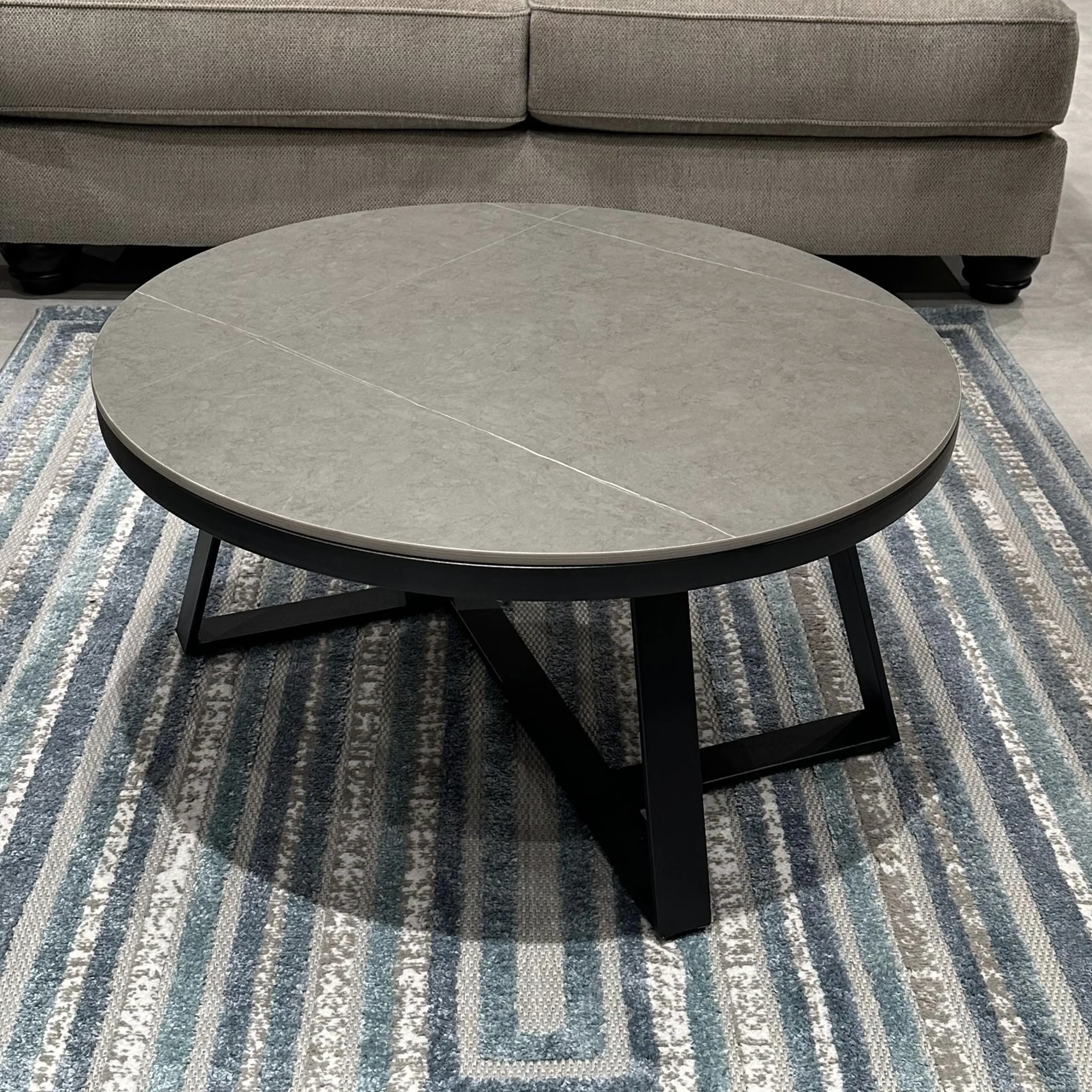 Judd Round Coffee Table Set 6 United Furniture