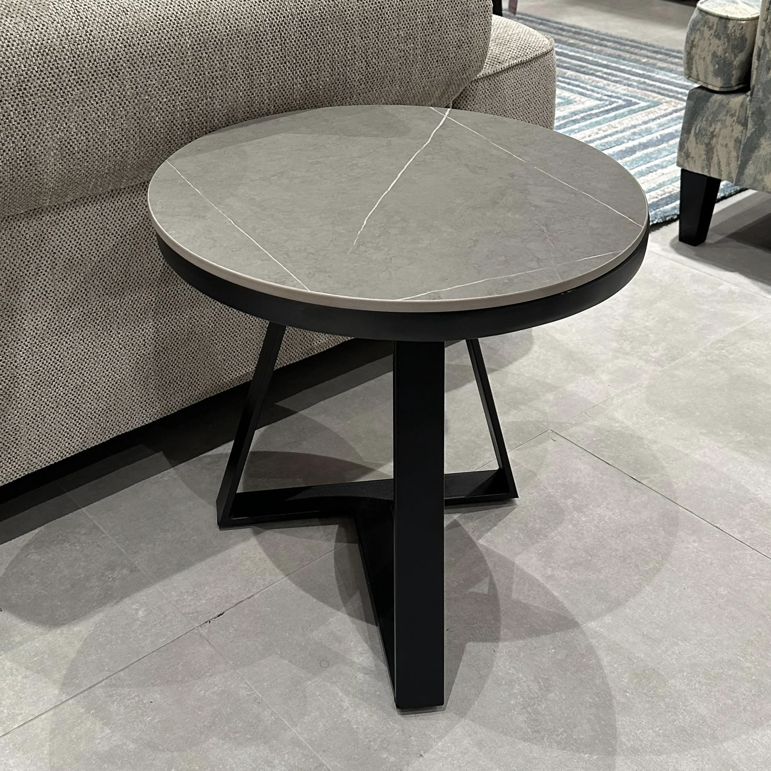 Judd Round Coffee Table Set 7 United Furniture