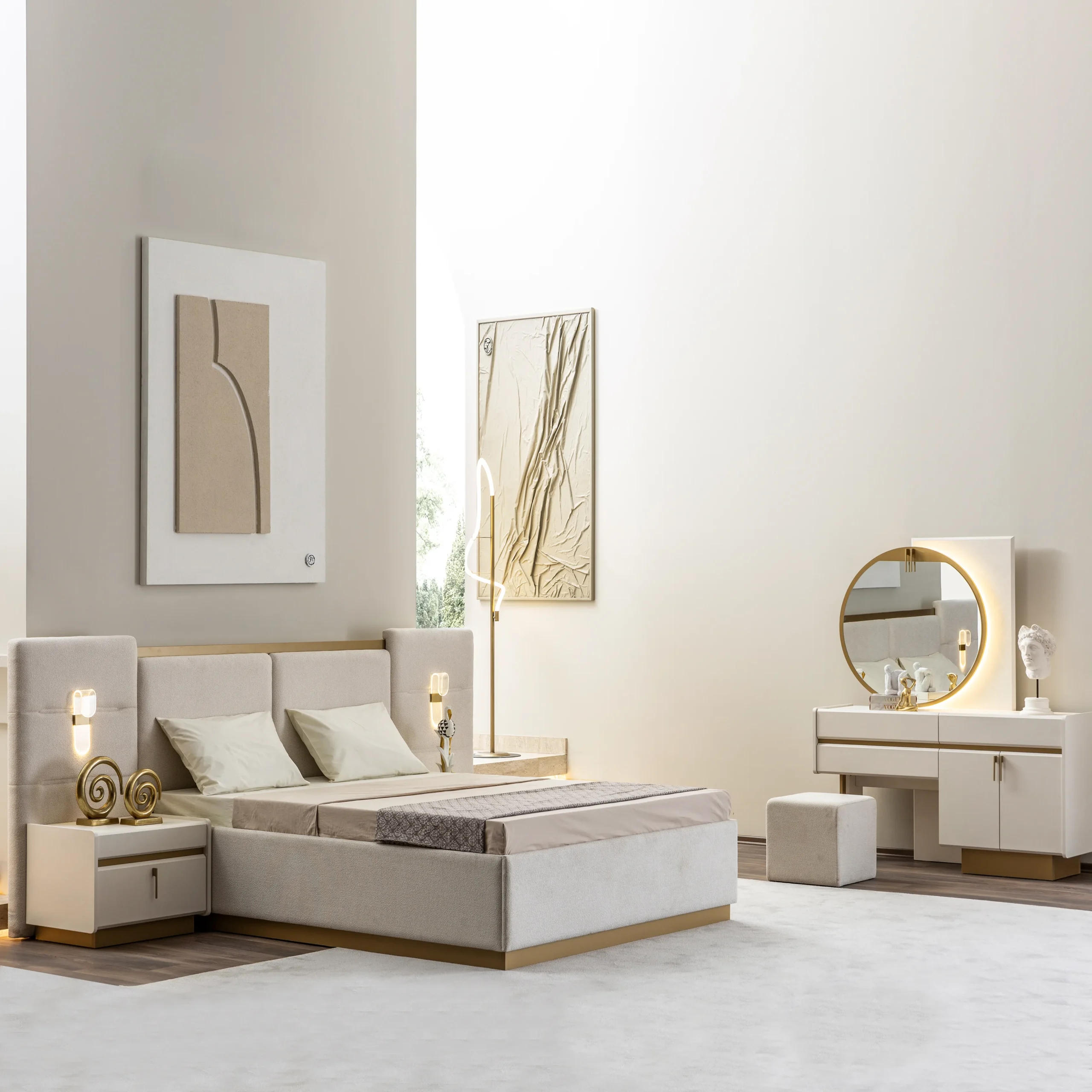 Loren King Bed United Furniture