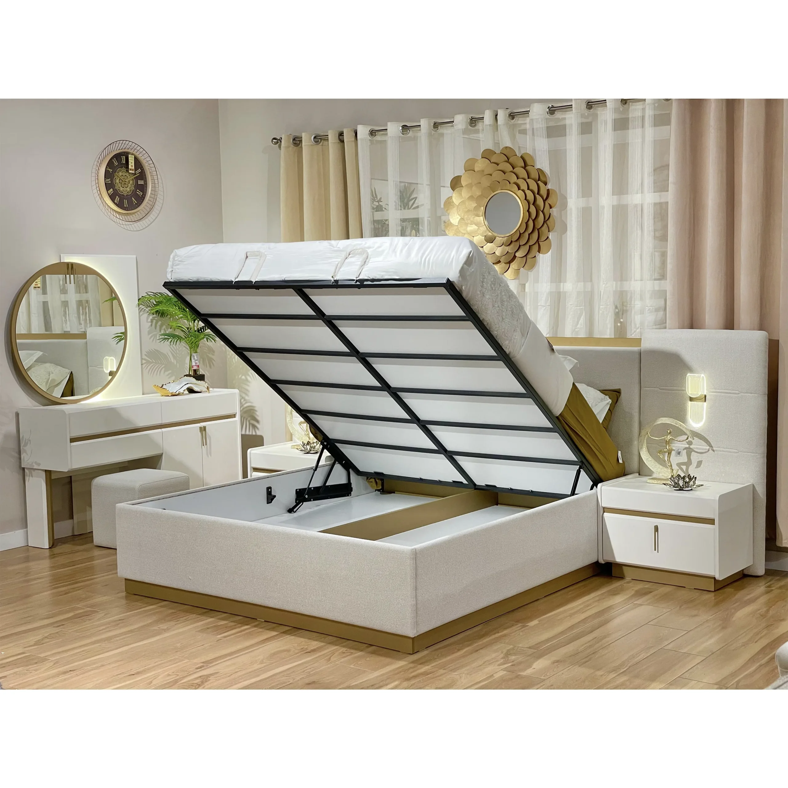 Loren King Bed Roomset United Furniture