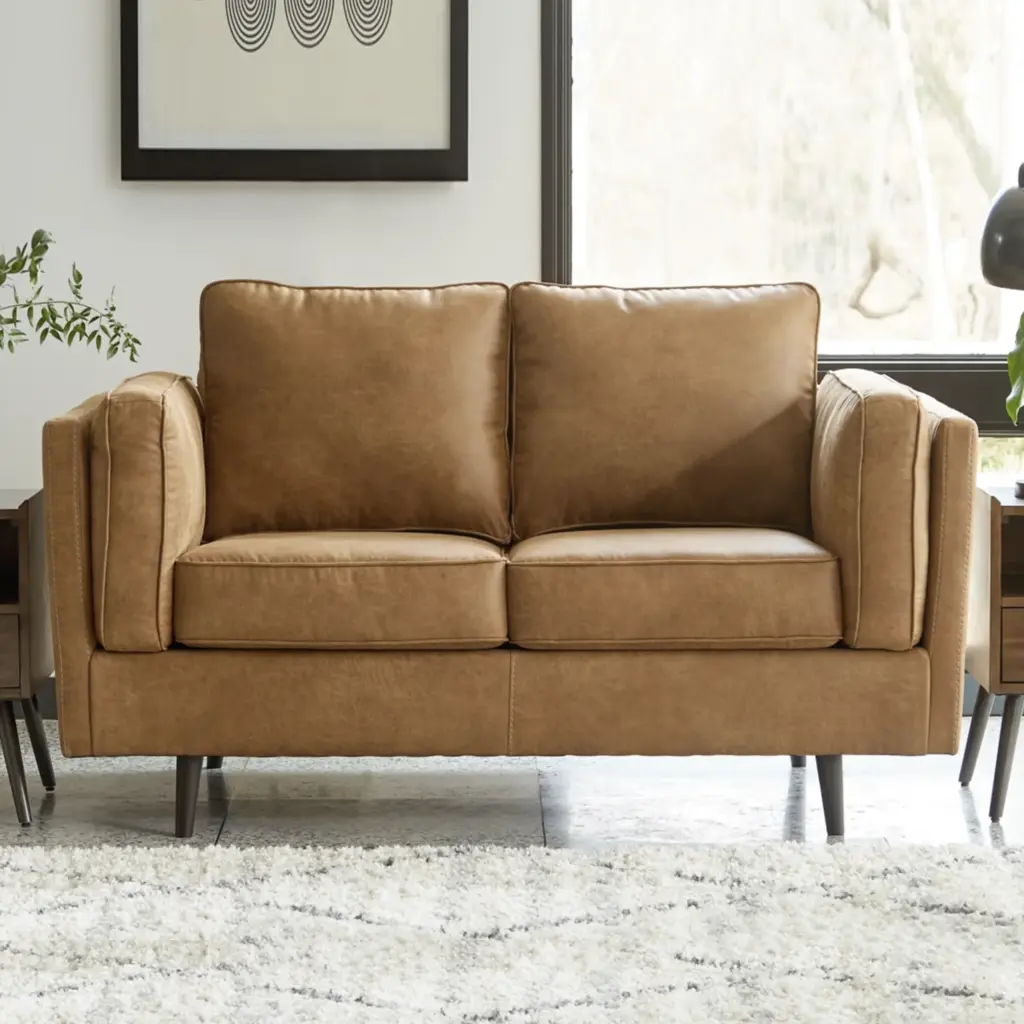 Maimz 2seater Caramel United Furniture