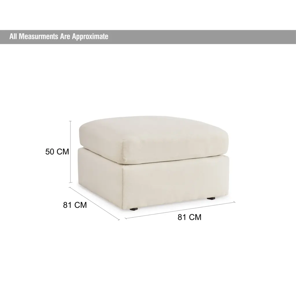 Modmax Oversized Ottoman Dim United Furniture