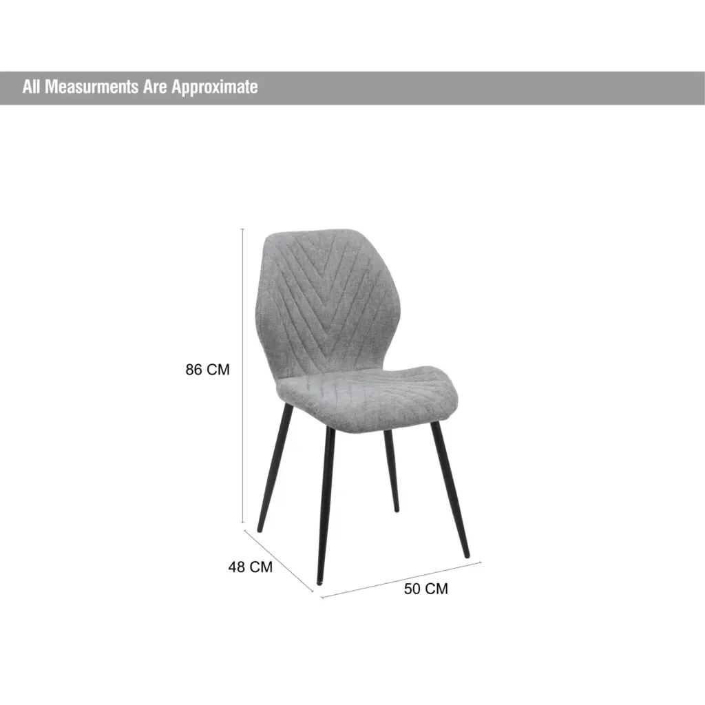 Murren Chair Grey Dim United Furniture
