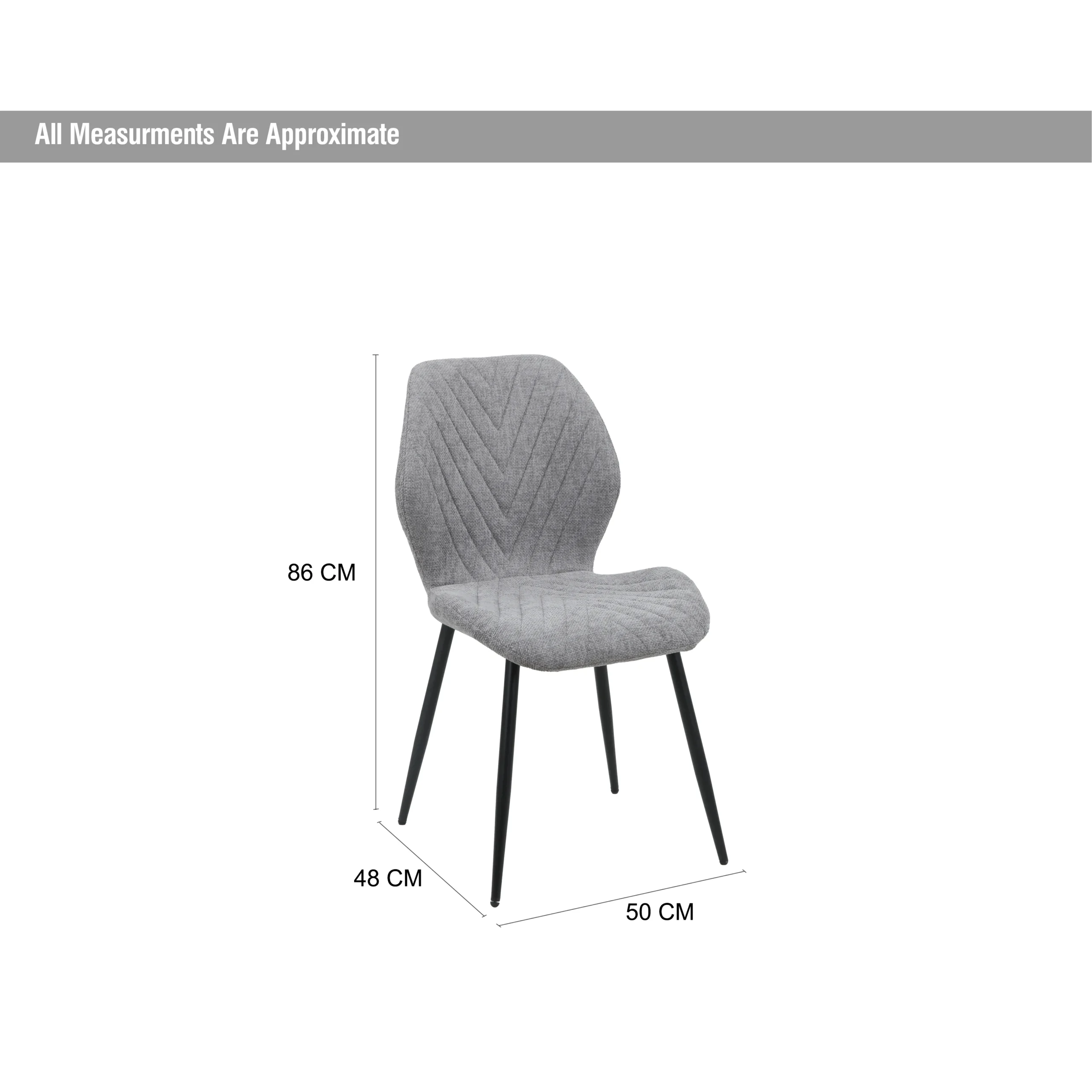 Murren Chair Grey Dim United Furniture