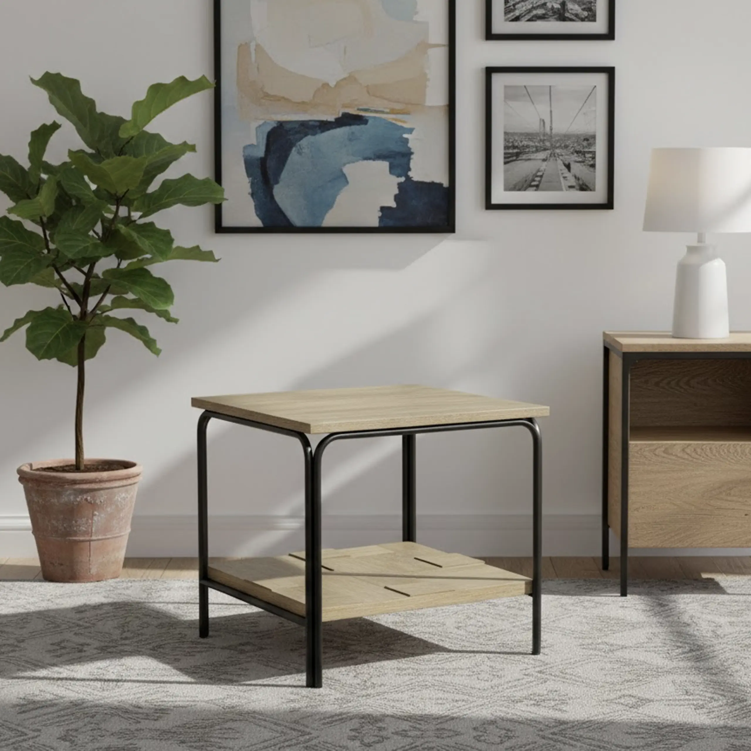 Edelle End Table Bg2 United Furniture