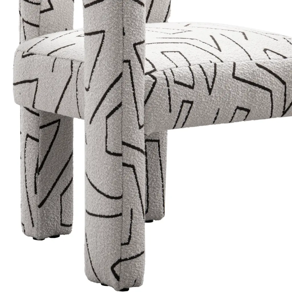 Jodie Accent Chair Swatch White United Furniture