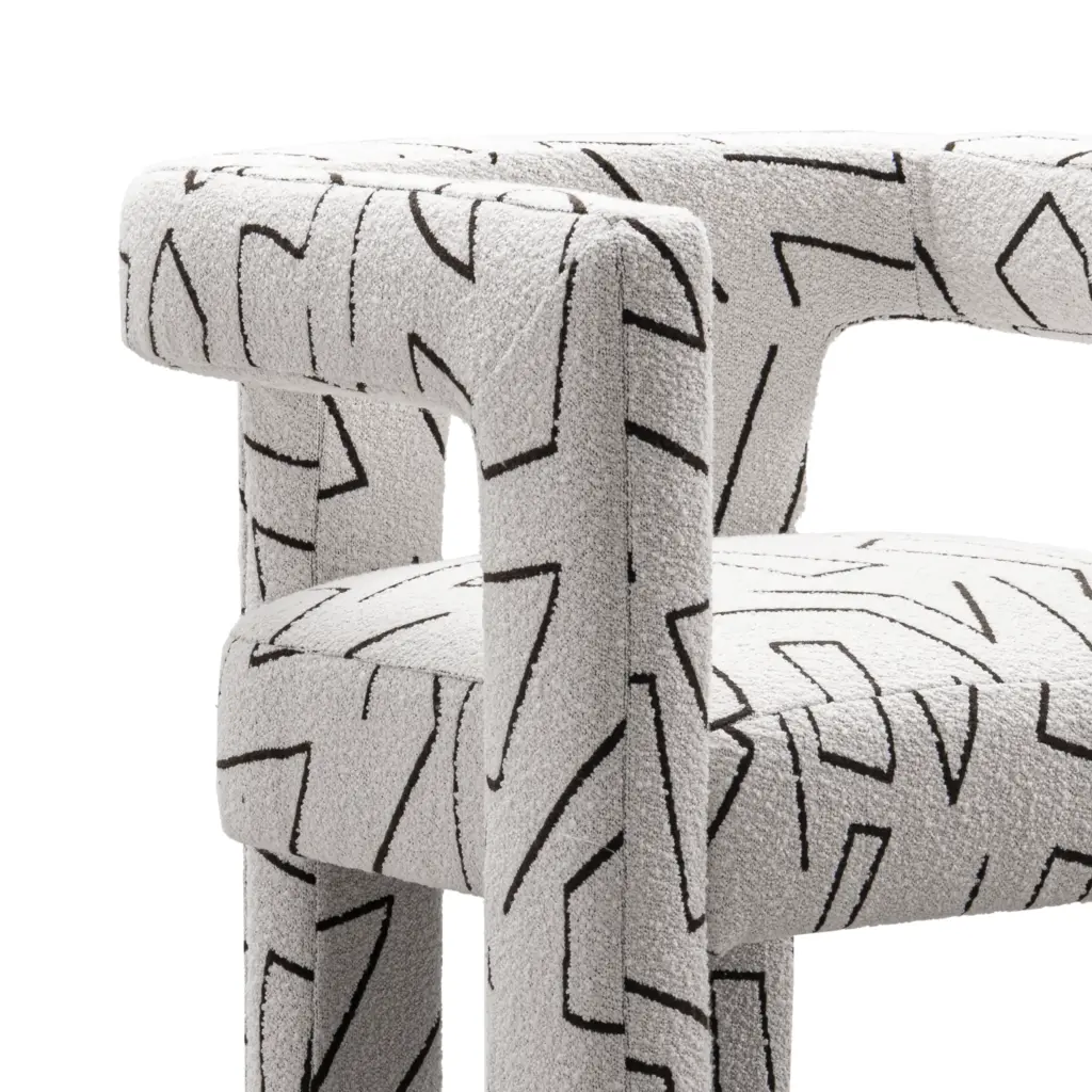 Jodie Accent Chair Swatch White 2 United Furniture