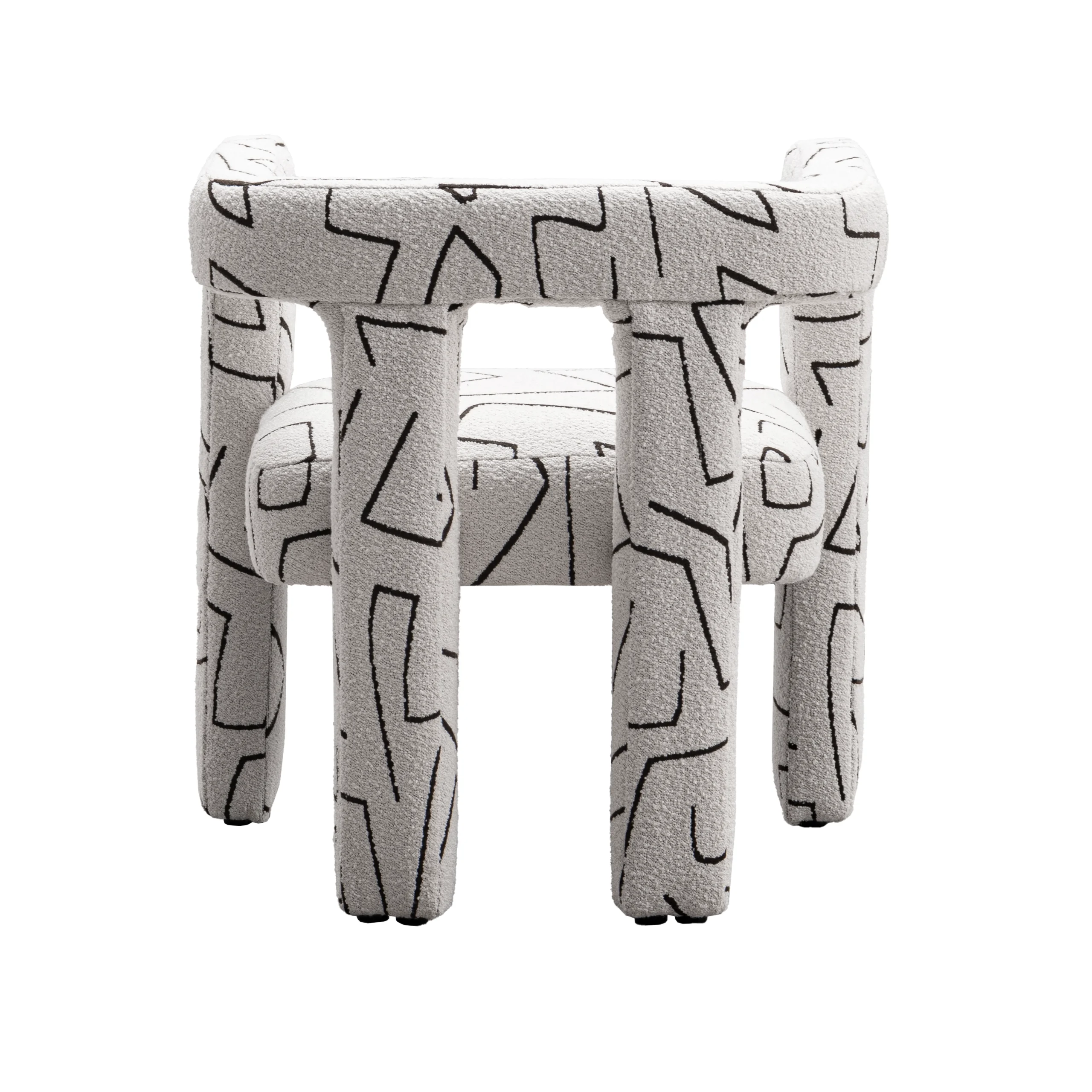 Jodie Accent Chair Swatch White Back United Furniture