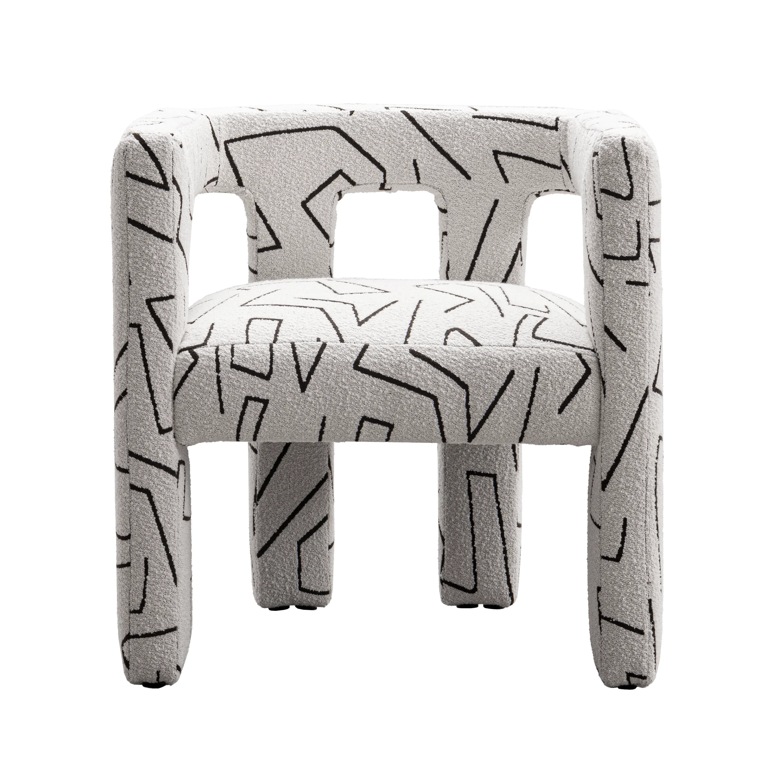 Jodie Accent Chair Swatch White Frontwebp United Furniture