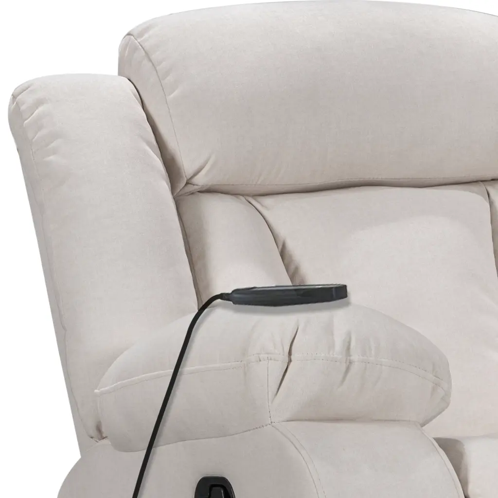 Karlie Swivel Recliner Beige D United Furniture