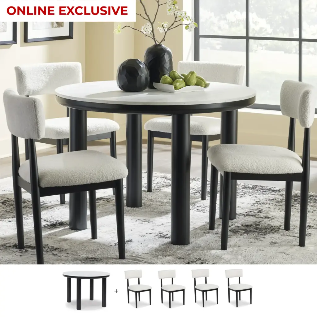 Xandrum 4seater Dining Set Scaled Exclusive United Furniture