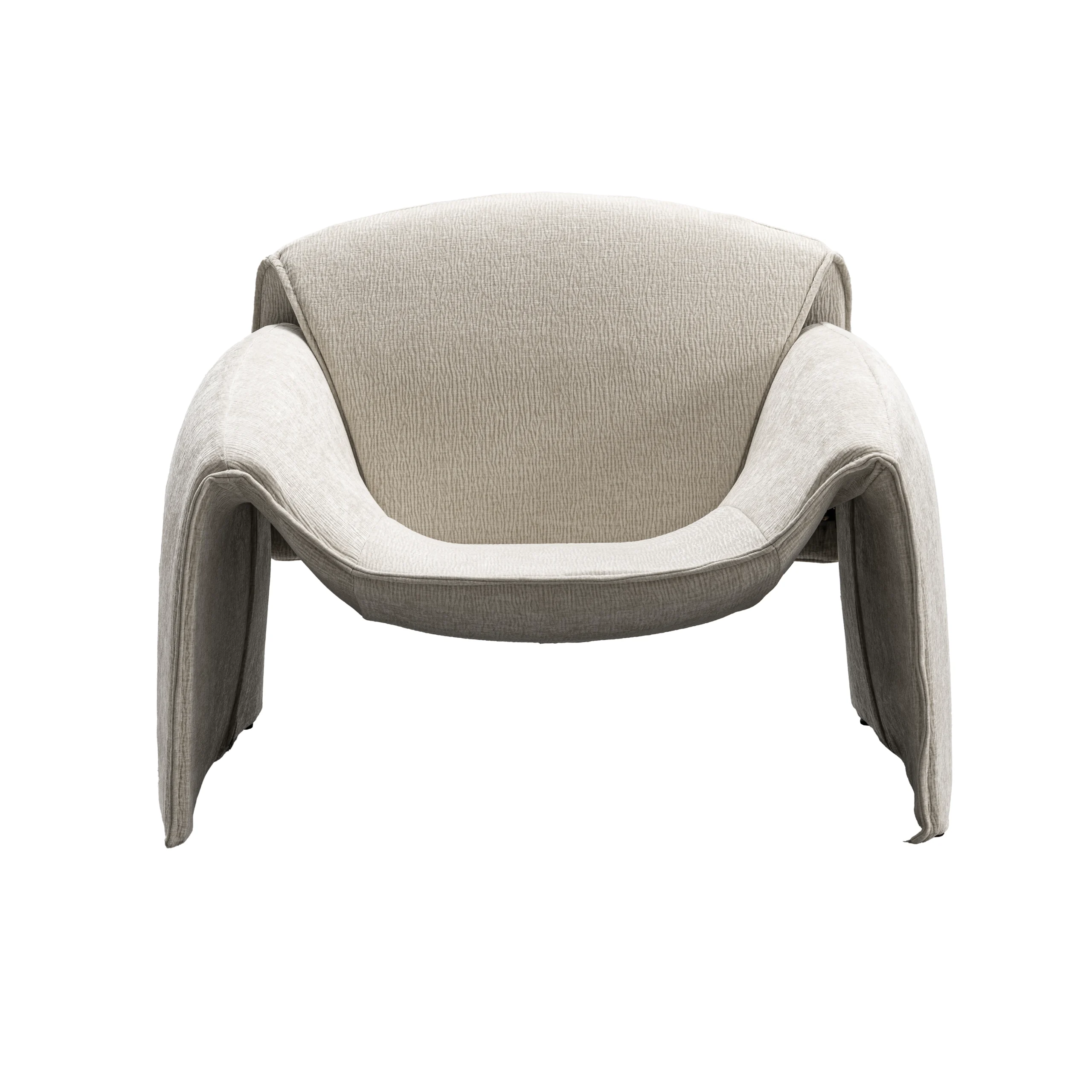 Emily Aceent Chair Beige Front United Furniture