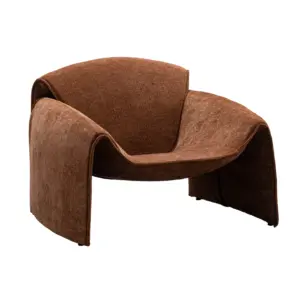 Emily Accent Chair - Dark Orange
