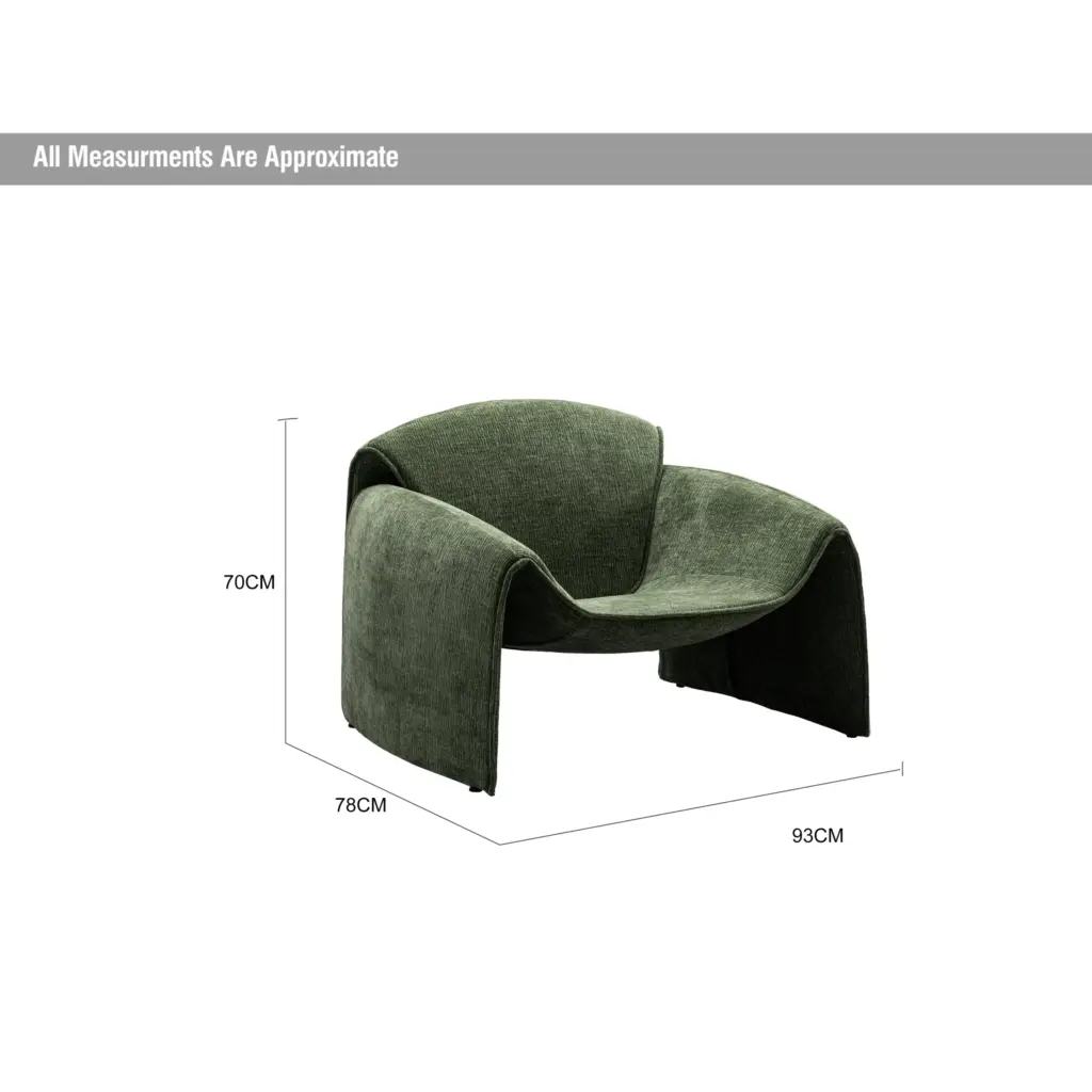 Emily Aceent Chair Grass Green Bdia United Furniture