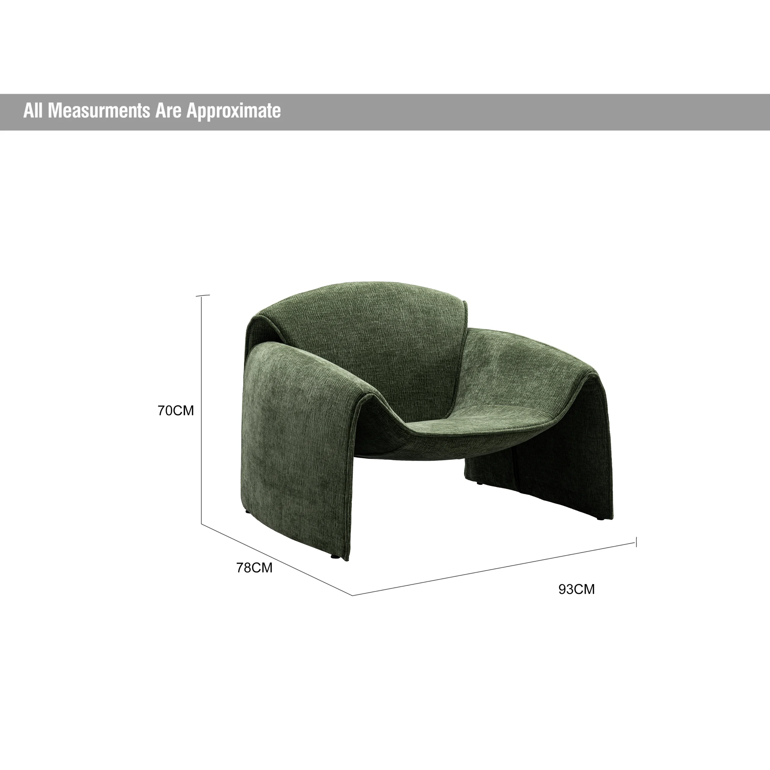 Emily Aceent Chair Grass Green Bdia United Furniture