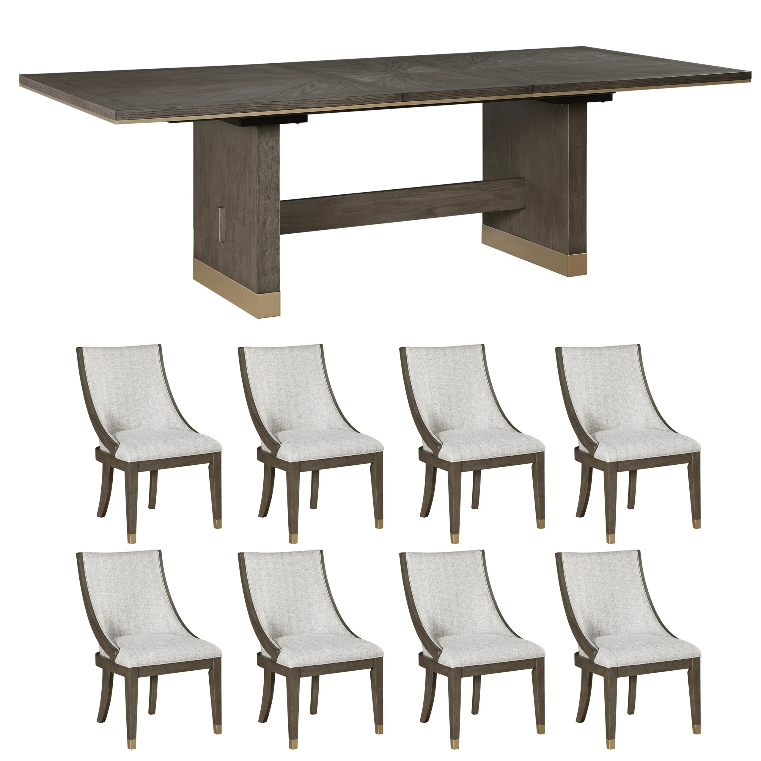 Hoopen Dining Set 4 United Furniture