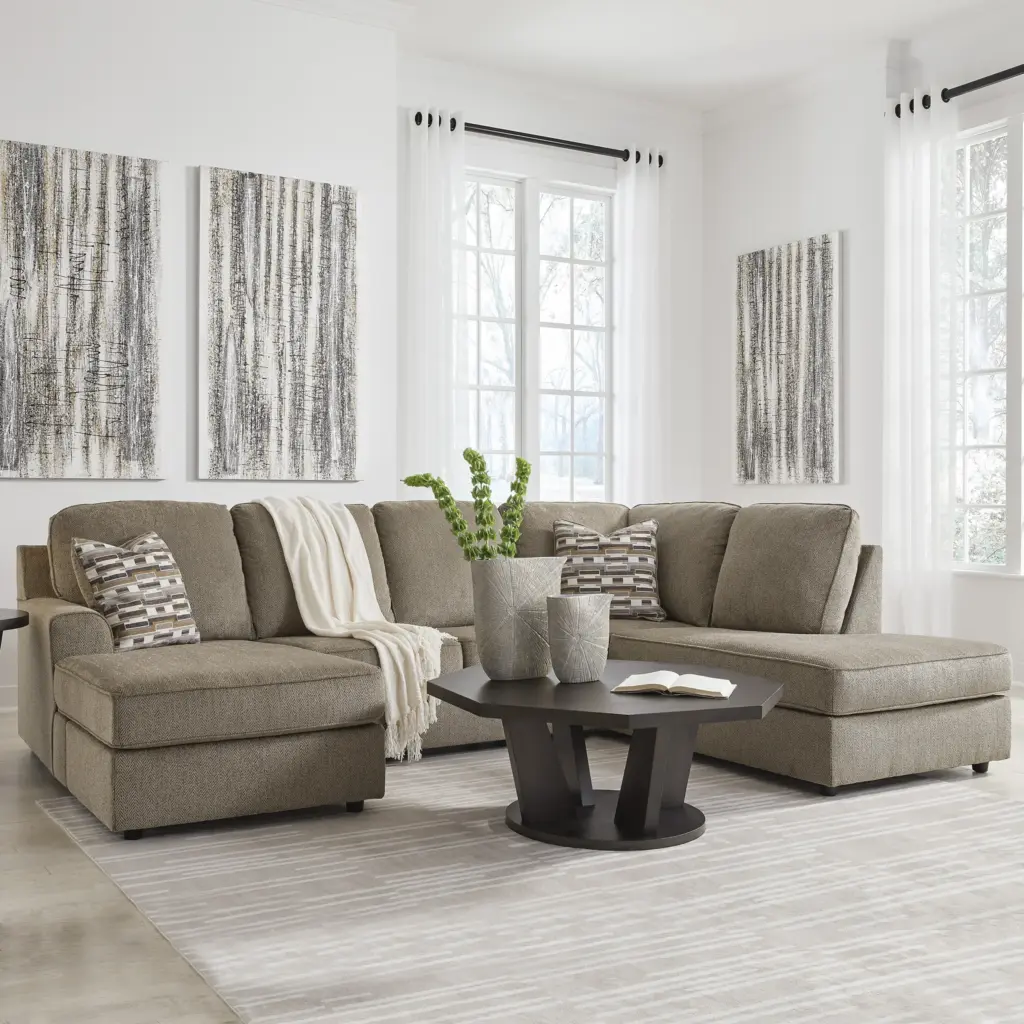 Ophannon Corner Sofa 2 United Furniture