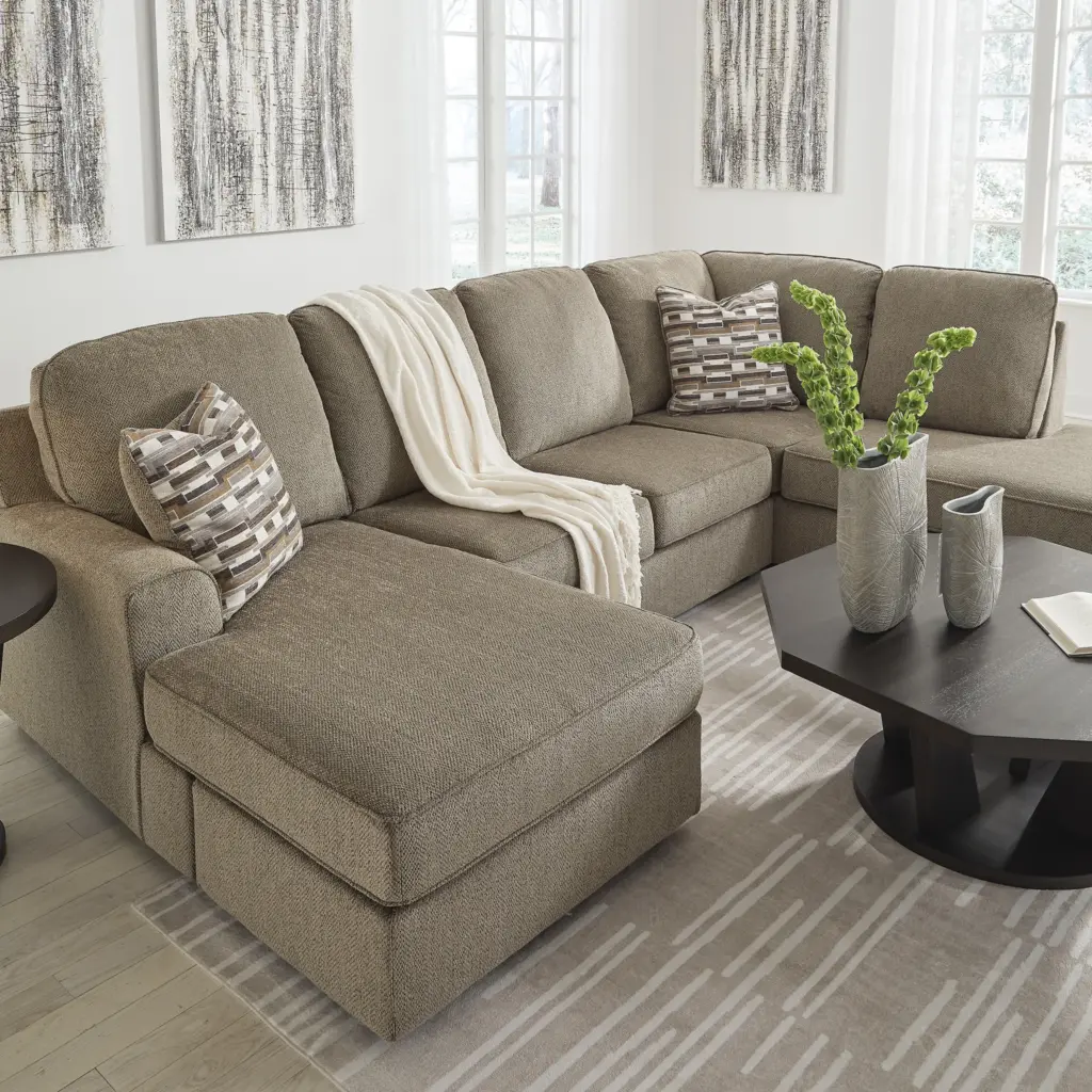 Ophannon Corner Sofa 5 United Furniture