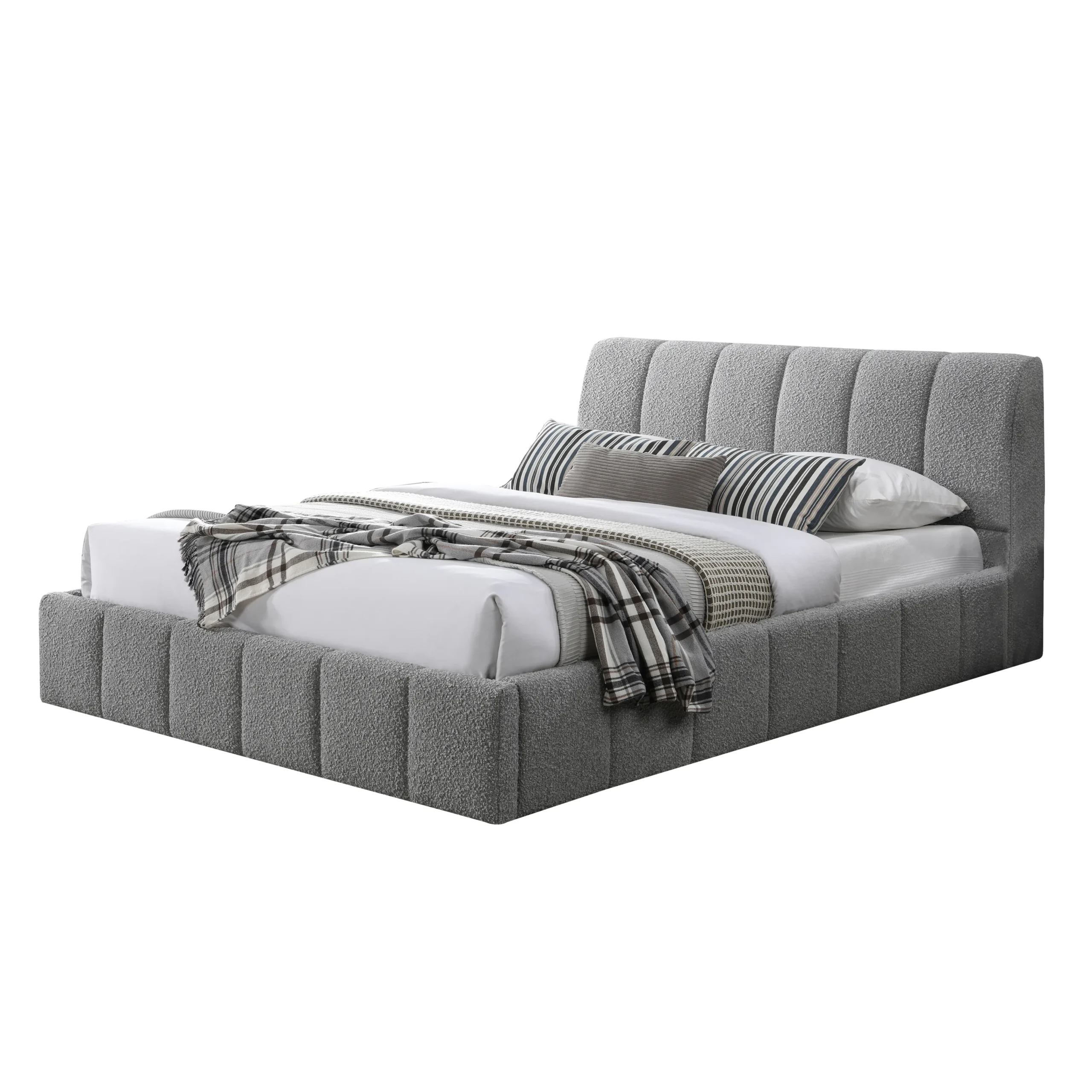 Picton Queenbed Grey Color 3 United Furniture