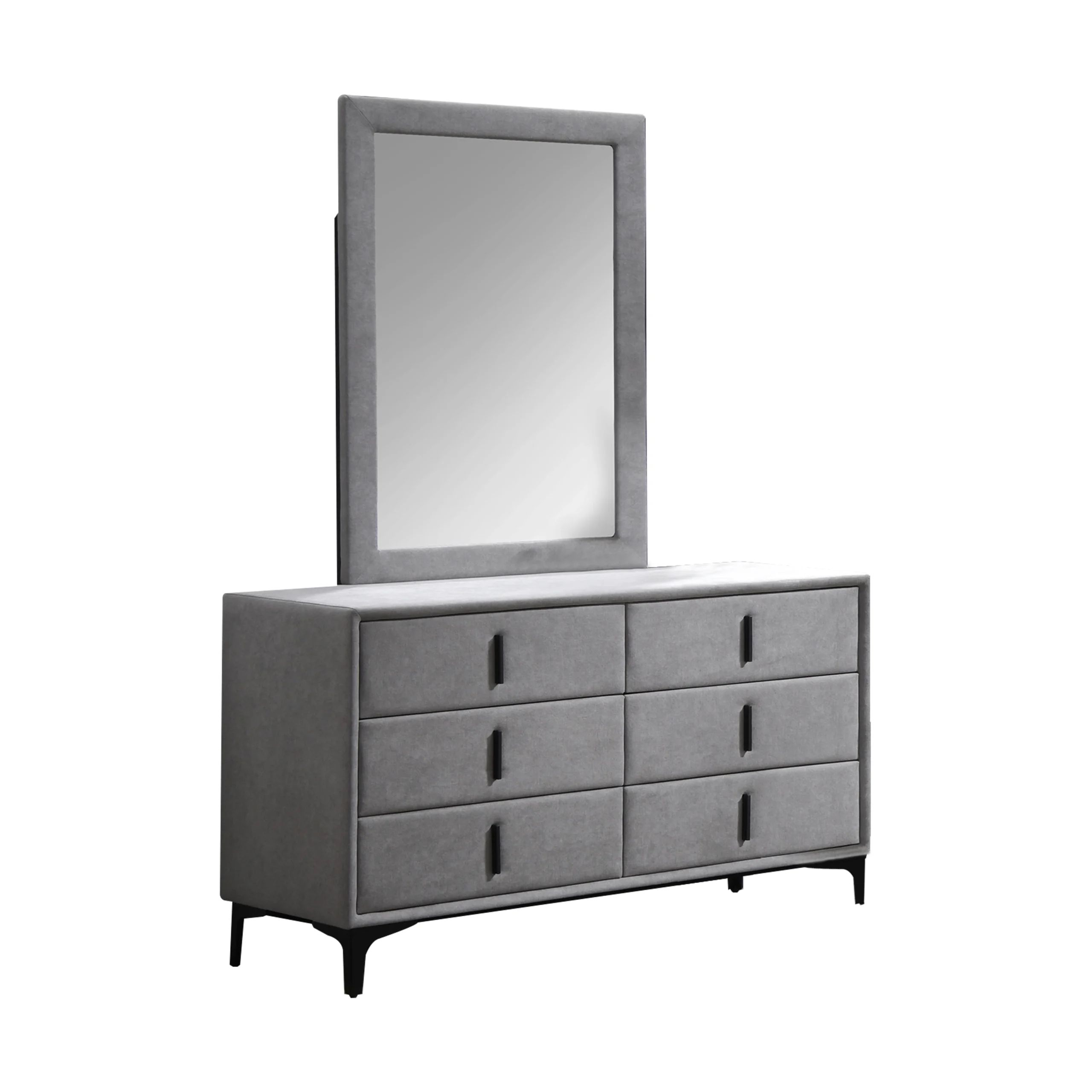 Poter Dresser Mirror Grey United Furniture