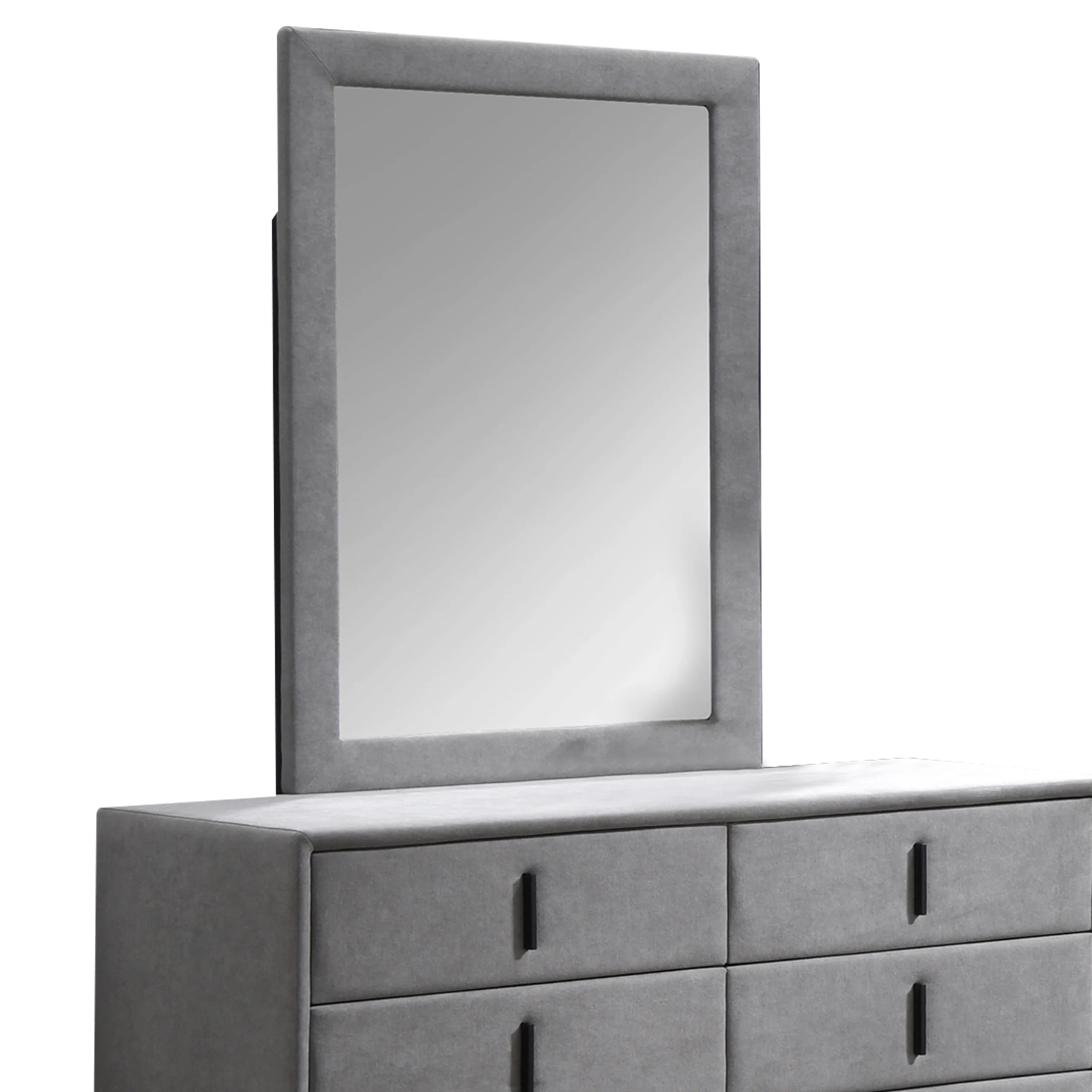 Poter Dresser Mirror Grey Swatch 2 United Furniture