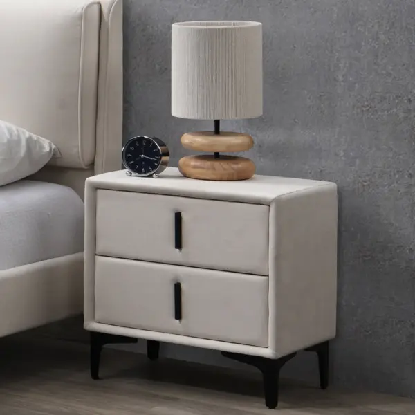 Porter Night Stand - Cream
