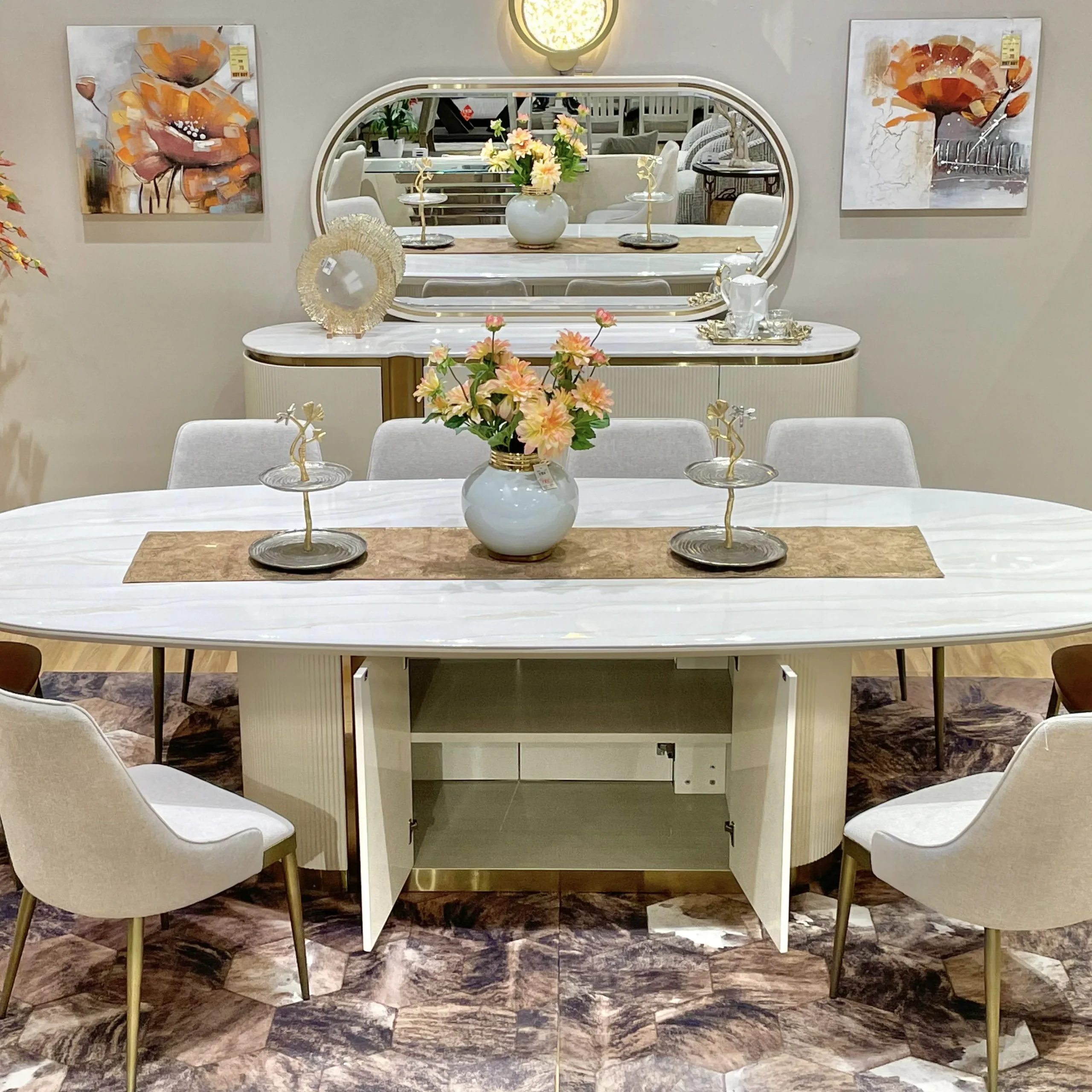 Saigon Beige 300cm 6 United Furniture