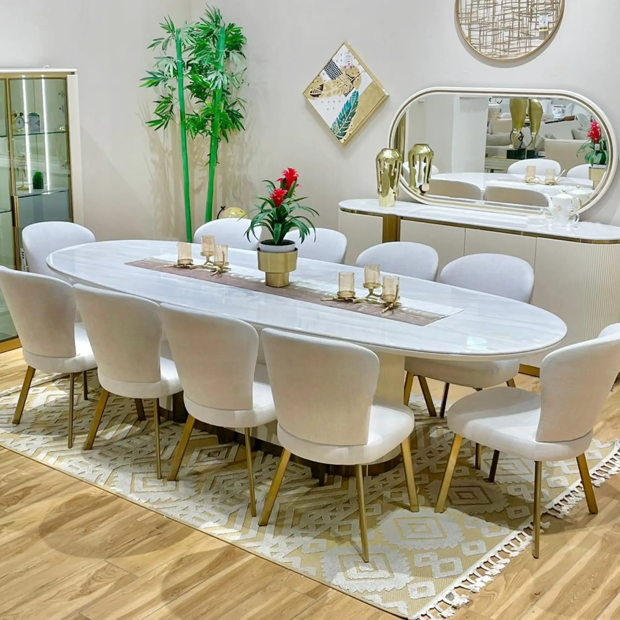 Saigon Oval Table United Furniture