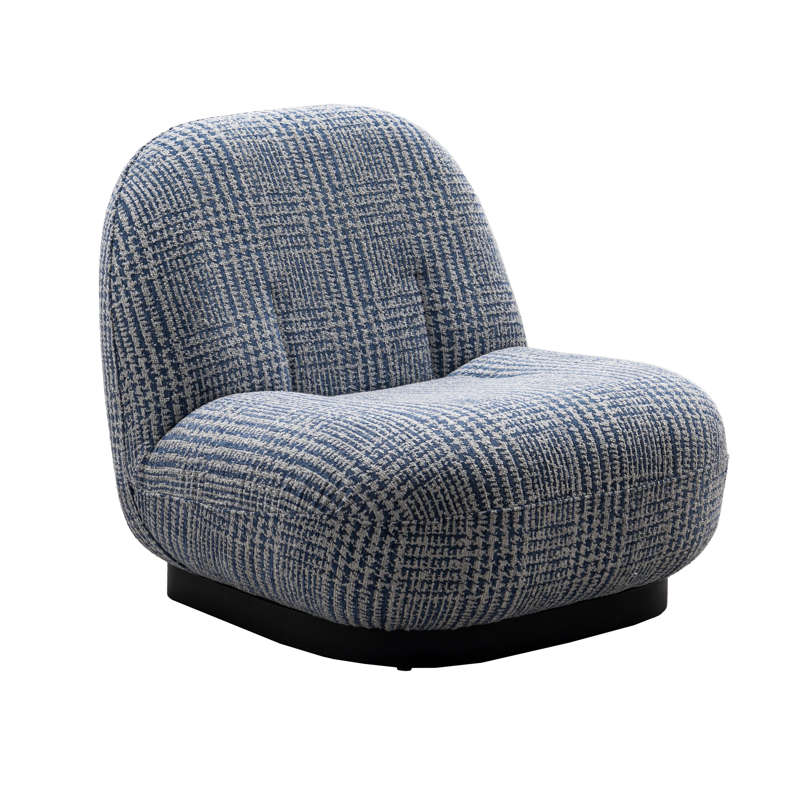 Streep Accent Chair Blue United Furniture
