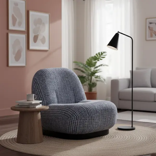 Streep Accent Chair - Blue