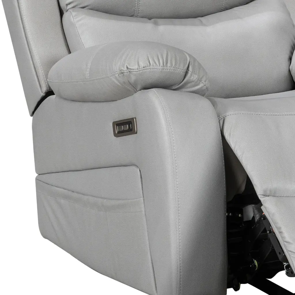 Teigen Motion Recliner Lt Grey C United Furniture