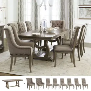 Vermillion 8-Seater Extendable Dining Set