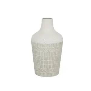 White Decorative Vase  (43315)