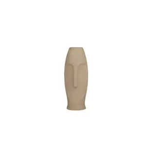 Ceramic Easter Island Head Vase 12" (45398)