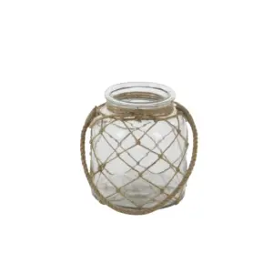 Brown Glass Handmade Decorative Lantern  (28855)