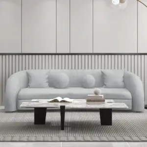 Balfour 4 Seater Sofa - Light Grey