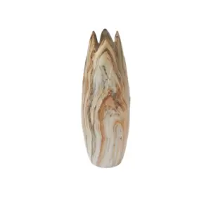 Decorative Vase with Angled Edge  (59764)