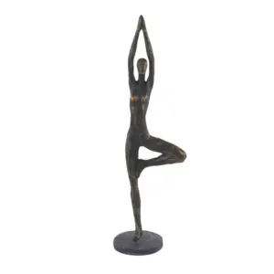 Yoga Pose Decorative Sculpture  (58352)