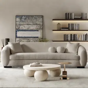 Arese 5 Seater Sofa - Beige
