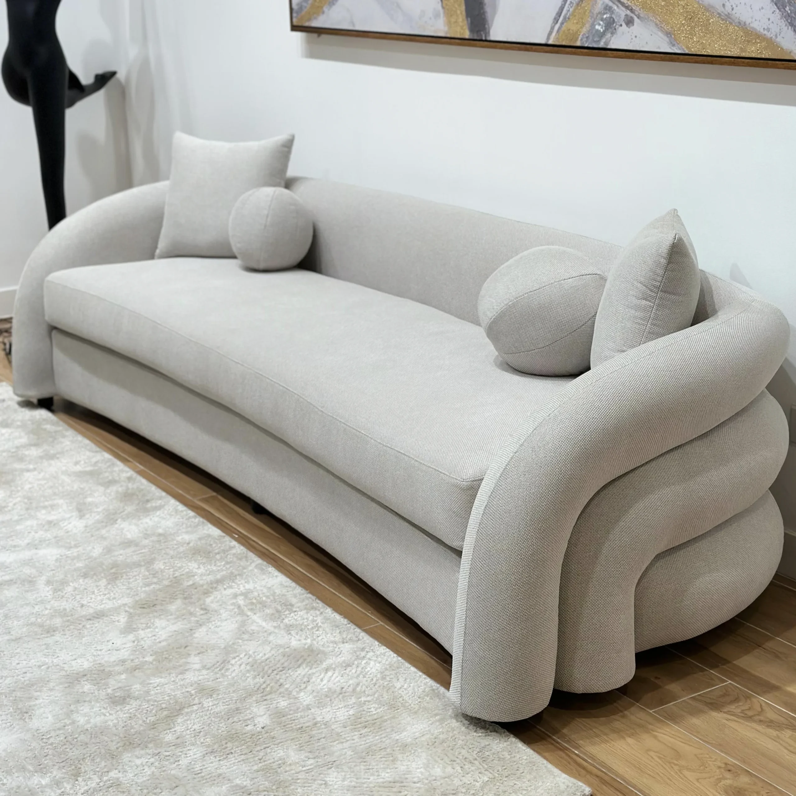 Balfour 3seater Beige 1 United Furniture